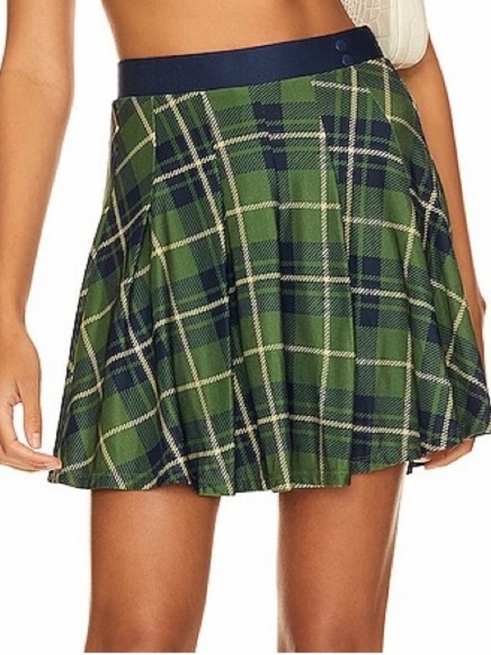 WeWoreWhat Plaid Tennis Skirt - L - Picture 1 of 5